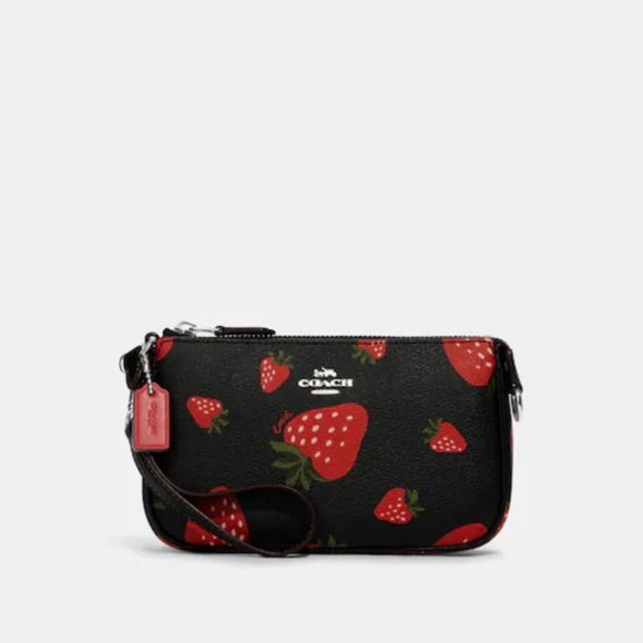 Coach Nolita 19 With Wild Strawberry Print - Picture 1 of 4